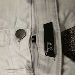 1822 Denim Women's White Jeans Jeggings